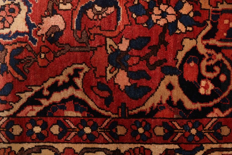 Vintage Traditional Hand-Knotted Area Rug 5'4" x 8'6" Oriental Wool Carpet gallery