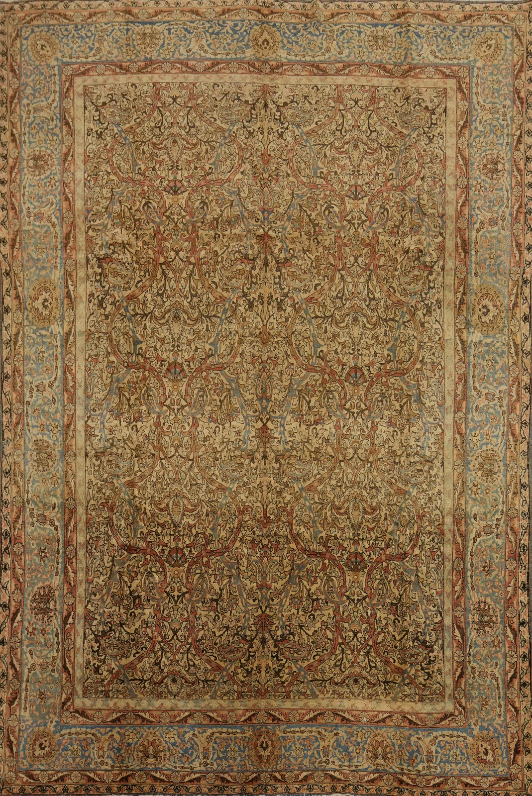 Antique Traditional Style Large Area Rug 10x13 Handmade Living Room Old Carpet gallery