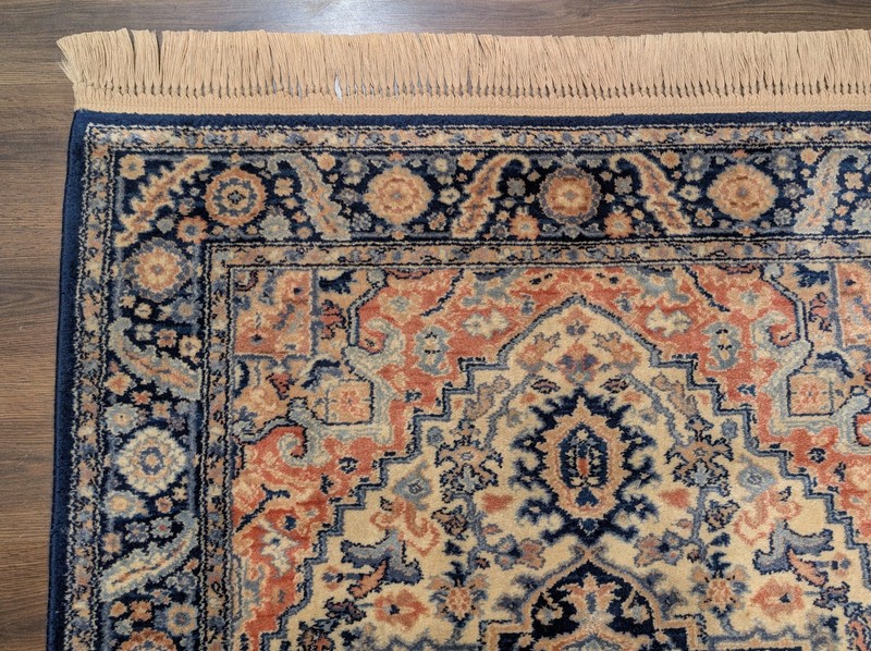4x6 Karastan Blue Heriz Rug #748 gallery