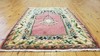 Genuine Vintage 1950-1960s Wool Pile 3'× 4' Rainbow Dye Prayer Rug gallery