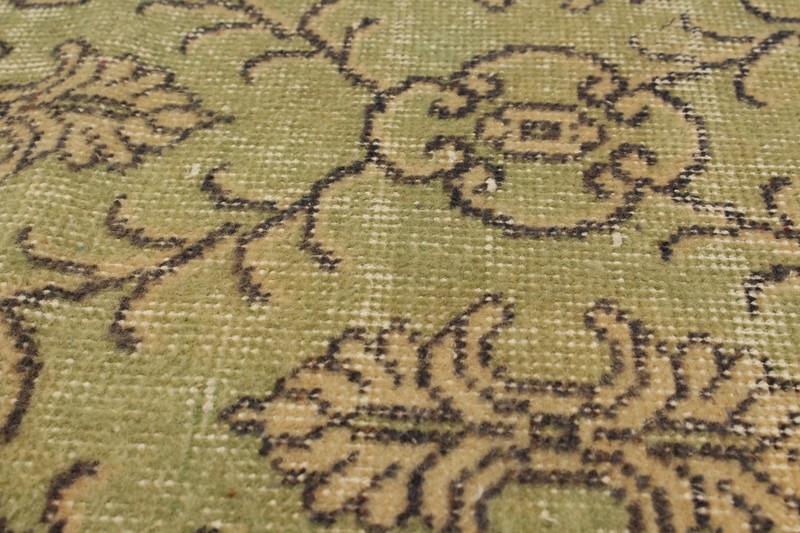 Vintage Hand-Knotted Area Rug 5'10" x 9'8" Traditional Oriental Wool Carpet gallery