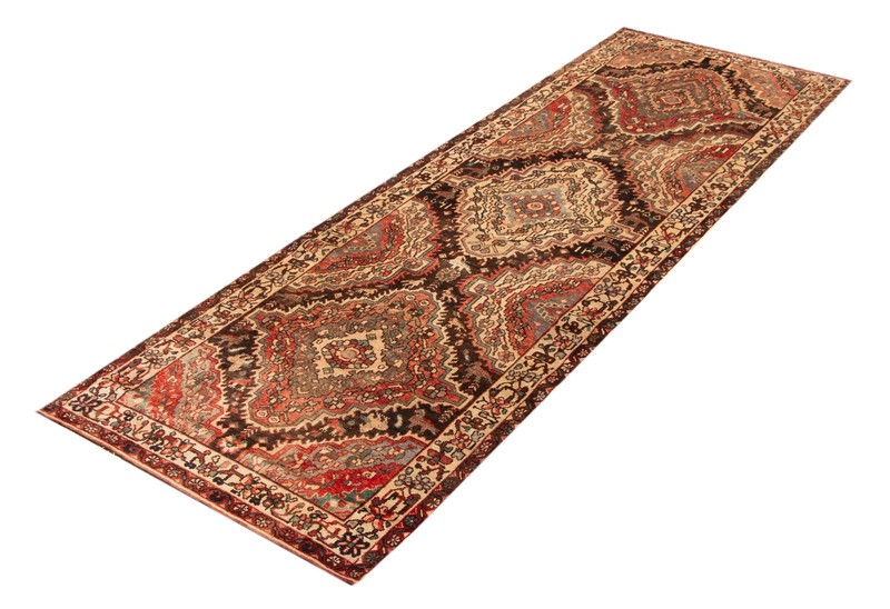 Vintage Traditional Hand-Knotted Area Rug 4'0" x 12'2" Oriental Wool Carpet gallery