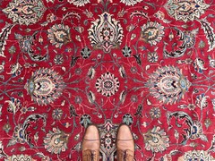9×12 ANTIQUE ORIENTAL RUG RED BLUE HANDMADE colorful real fine old big 10×12 ft