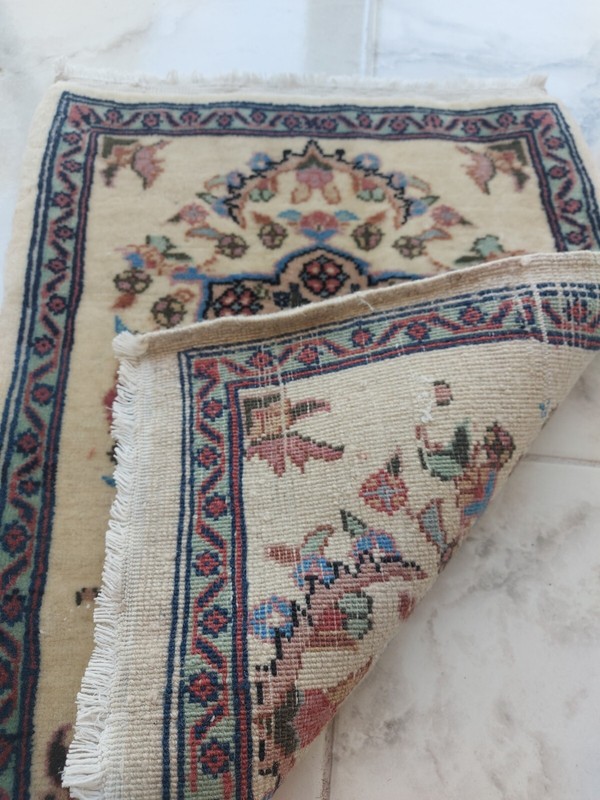 2x2 Handmade Rug Vintage Rug Turkish Rug Oushak Rug Oushak Carpet Hereke Rug gallery