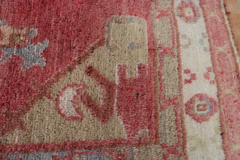 Antique Turkish Oushak Rug, Western Anatolia, Circa 1900–1920 #16555 gallery