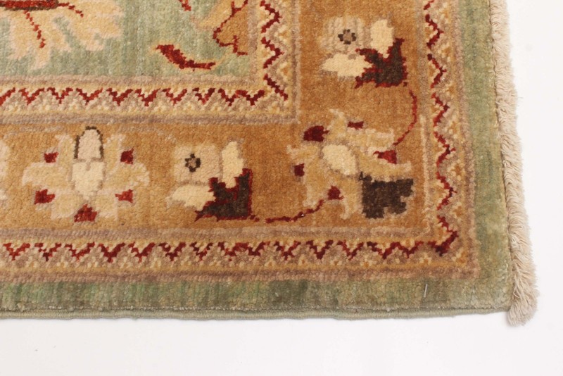 3'1" x 10'2" Vintage Hand-knotted Runner Rug Traditional Oriental Wool Carpet gallery