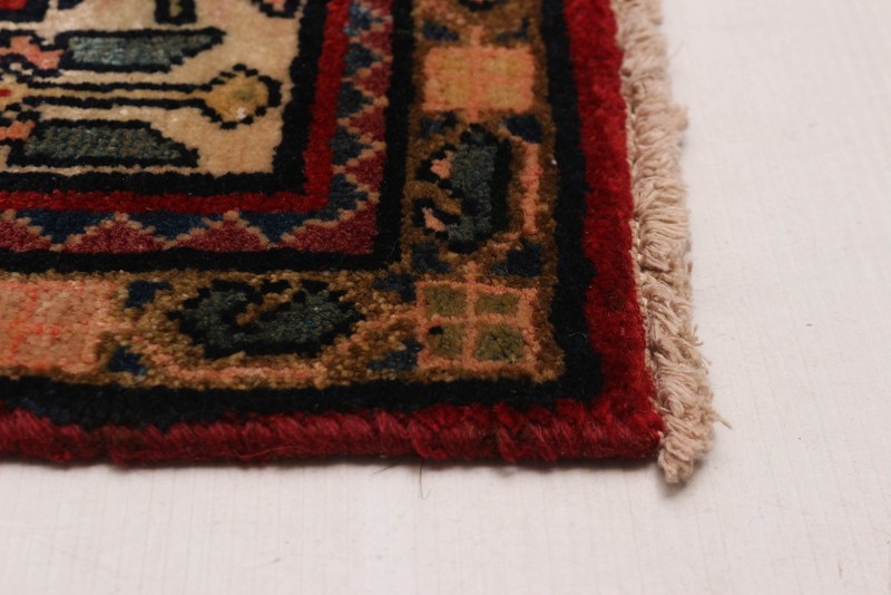 Vintage Traditional Hand-Knotted Area Rug 4'9" x 8'3" Oriental Wool Carpet gallery