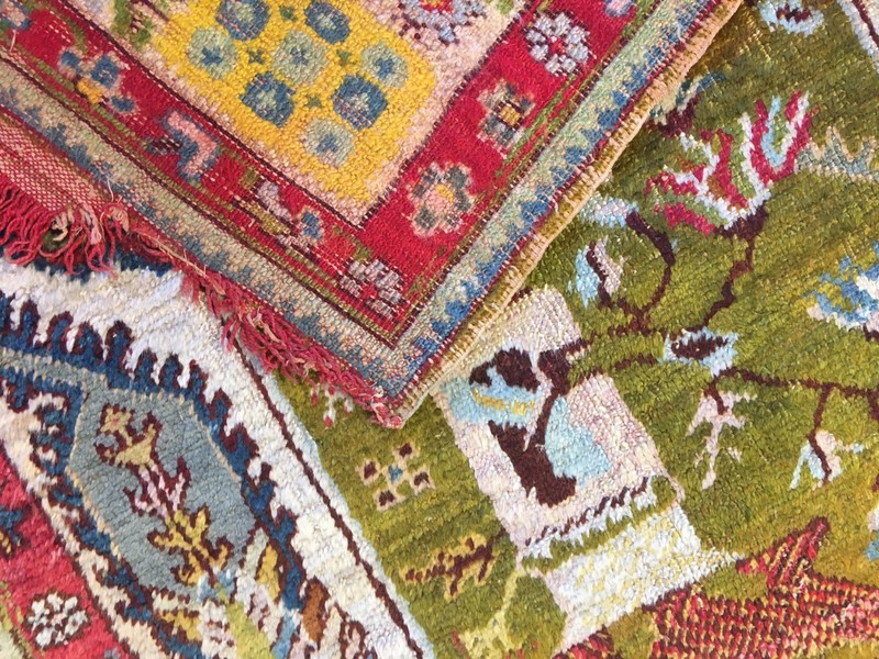Beautiful Bergama - 1860s Antique Turkish Rug - Oriental Carpet - 3.5 x 5.9 ft. gallery