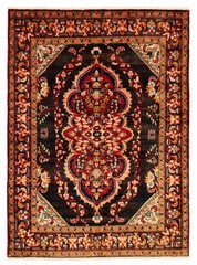 4’11” x 6’10” Vintage Hand Knotted Area Rug Traditional Oriental Wool Carpet