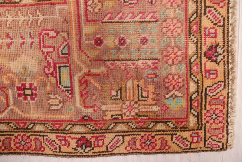 Traditional Vintage Hand-Knotted Oriental Carpet 9'1" x 12'0" Wool Area Rug gallery