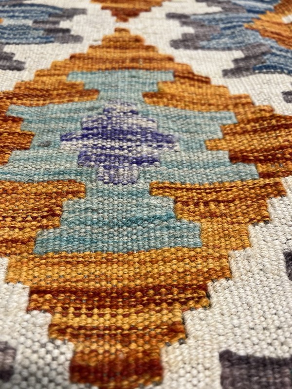 Vintage Kilim Traditional Hand Made Oriental Wool Kilim 7ft10inx5ft 242cmx175cm gallery