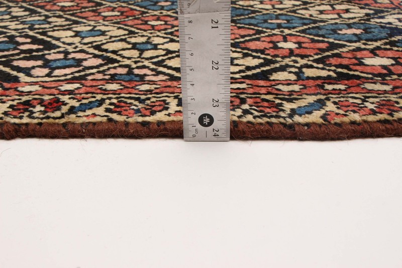 Vintage Traditional Hand-Knotted Area Rug 3'7" x 7'9" Oriental Wool Carpet gallery