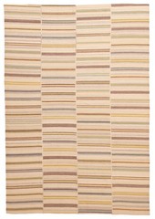Vintage Hand Woven Area Rug 7’5″ x 10’9″ Traditional Wool Oriental Carpet