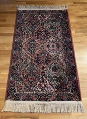 Karastan Wool Rug 700 Series 717 Kirman Panel Kirman Multicolor 2ft 10in X 5ft 4