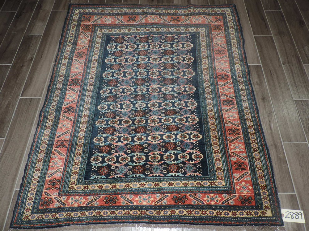 5x6ft. Handmade Caucasian Chi Chi Shirvan Wool Rug