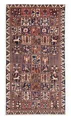 Traditional Vintage Hand-Knotted Area Rug 4’10” x 9’8″ Oriental Wool Carpet