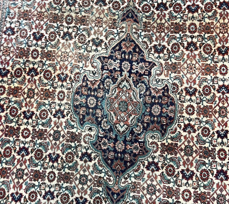 Exquisite Hand-knotted Rug (Bijar) 3’8" X 5’4" gallery