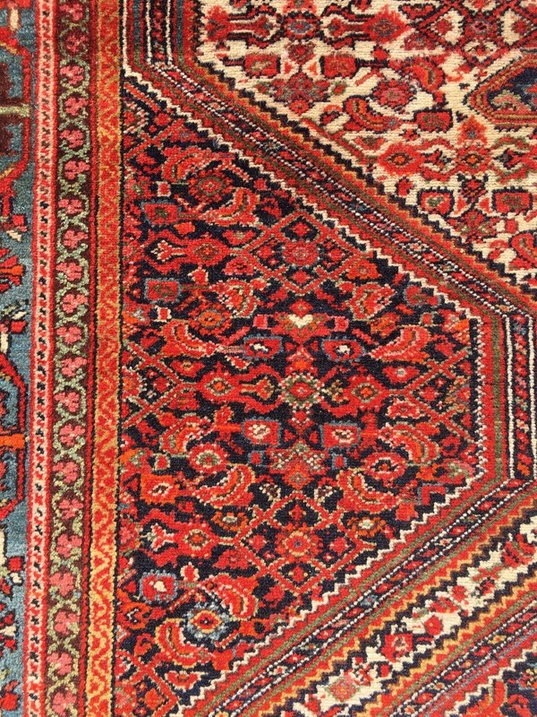 ANTIQUE MISHIN MALAYER . Circa : 1910 Size : 4' 2" x 6' 6" gallery