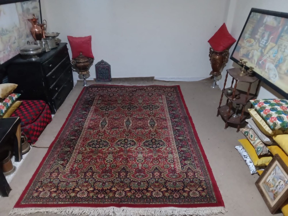 Classic Rug Colorful Design Traditional Vintage Handmade Floral 166cm x 236cm