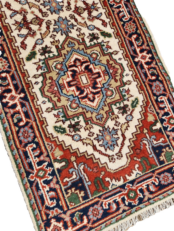 6'x2'6" ANTIQUITY NEW HAND KNOTTED CAUCASIAN KAZAK SERAPE TRIBAL WOOL RUG RUNNER gallery