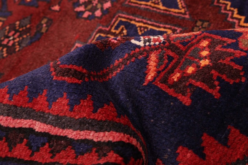 Vintage 4'3" x 7'5" Traditional Hand Knotted Vegetable Dye Wool Area Rug gallery