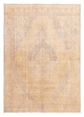 Vintage 9’7″ x 12’9″ Traditional Hand Knotted Vegetable Dye Wool Area Rug