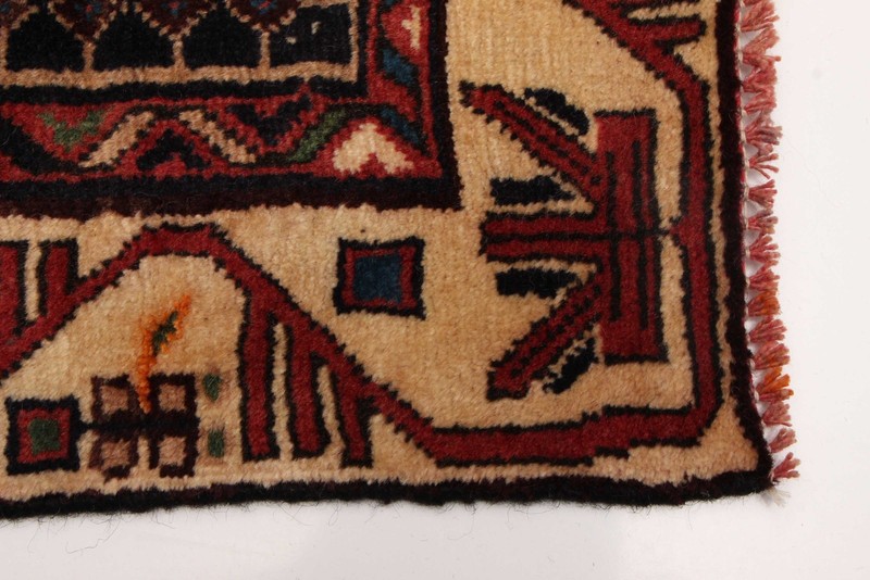 Vintage 4'8" x 6'8" Traditional Hand Knotted Vegetable Dye Wool Area Rug gallery