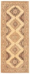 Vintage Hand-Knotted Area Rug 4’10” x 12’6″ Traditional Wool Carpet