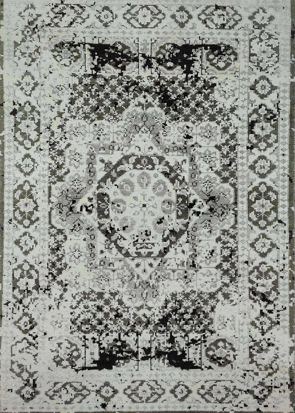 Abstract Modern hand knotted Rug 160x230cm Contemporary Carpet gallery