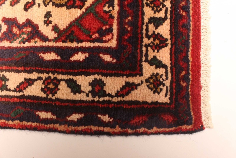 Vintage Hand-knotted Runner Rug 2'11" x 9'7" Traditional Oriental Wool Carpet gallery