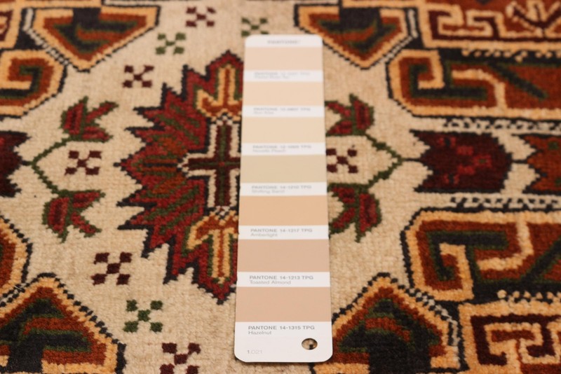Vintage 3'11" x 6'5" Traditional Hand Knotted Vegetable Dye Wool Area Rug gallery