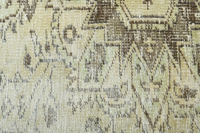 Vintage Turkish Rug 3x5 Hand-Knotted Oushak Area Rugs Boho Wool Carpet,108 gallery