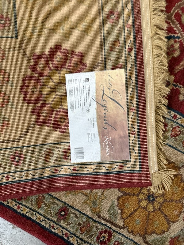 Karastan Wool Rug 8'8" x 12' Antique Legend 2200-204 Emperor's Hunt Lions Birds gallery