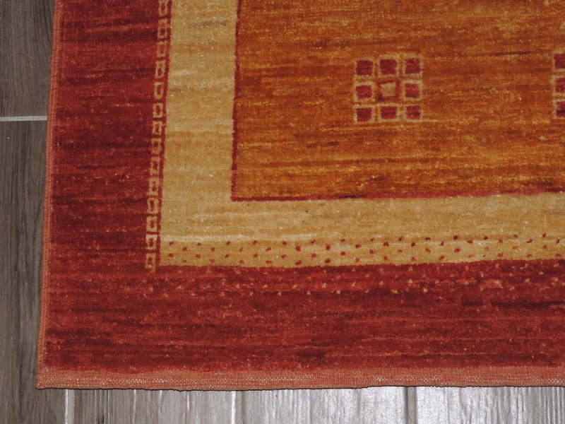 5x3ft. Afghan Chobi Wool Rug gallery