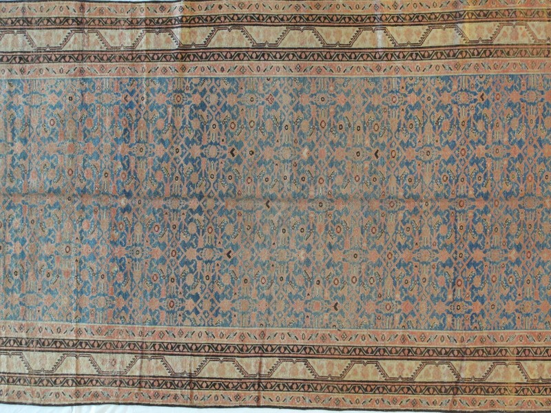 SUPERB ANTIQUE FERAHAN MALAYER , 6'2" x 14' gallery