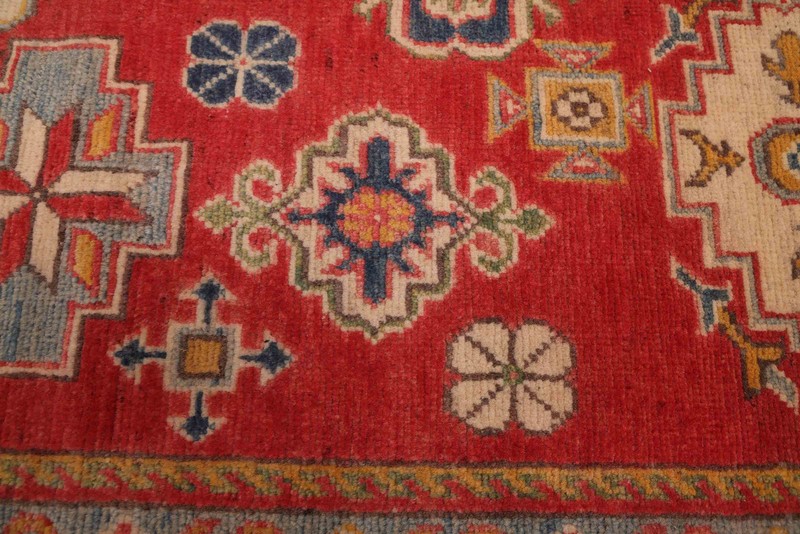 Vintage Hand-Knotted Area Rug 5'0" x 6'9" Traditional Oriental Wool Carpet gallery