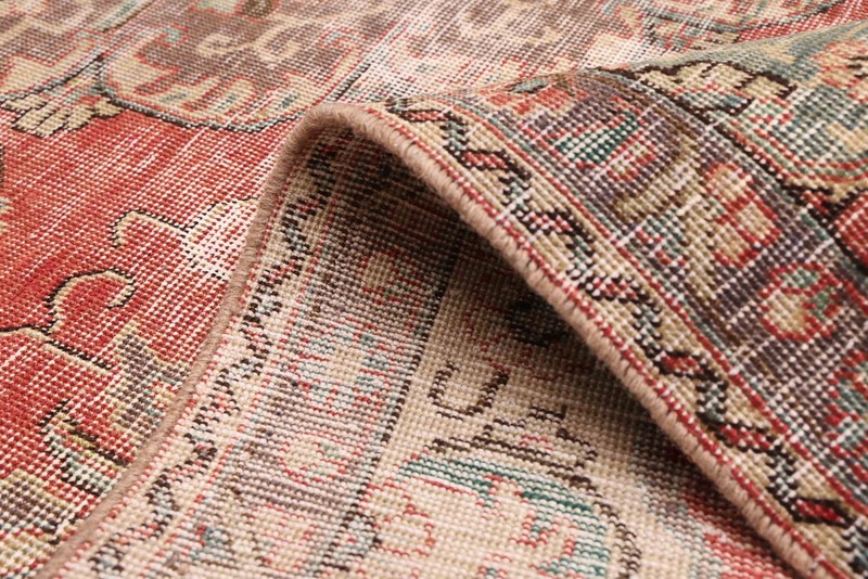 Vintage Oriental Hand-Knotted Carpet 7'1" x 10'1" Traditional Wool Area Rug gallery
