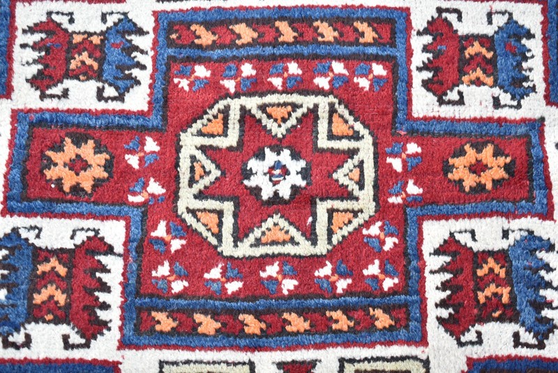 Antique Turkish Rug 53'' x 69'' Anatolian Canakkale Rug Organic Wool Area Rug gallery