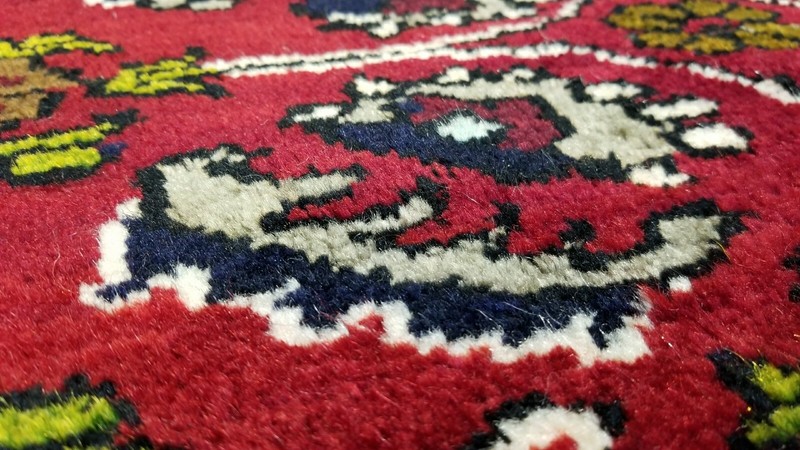 Vintage 1920-1930's Floral Turkish Tribal Rug 5 × 9'6" gallery