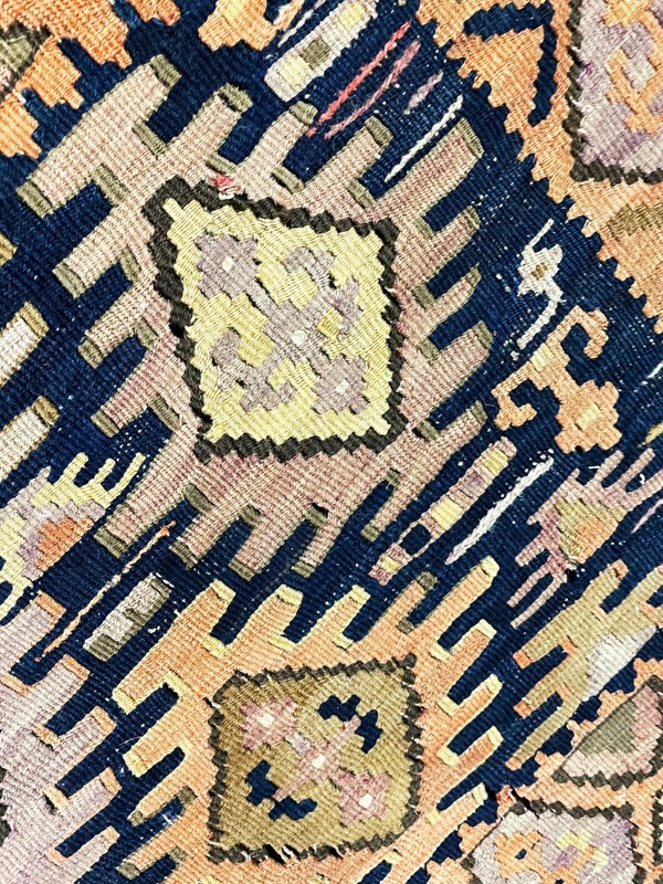 Antique Shahsavan Kilim/Rug, c-1900's, 23" x 44" #15802 gallery