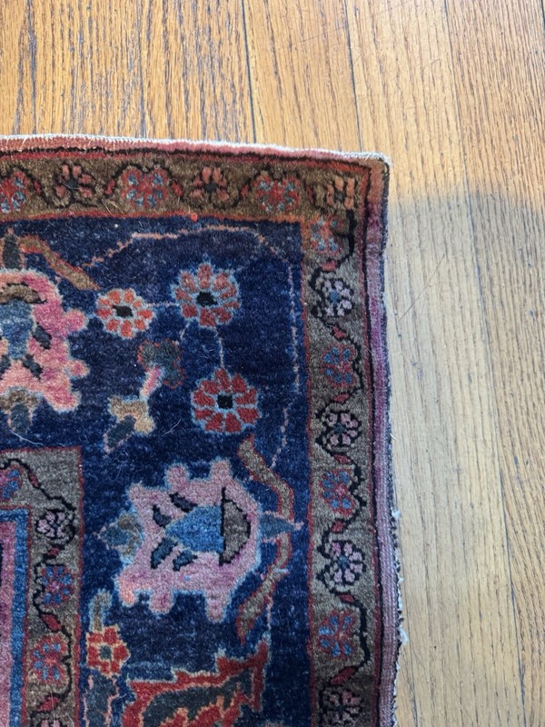 Fantastic Handmade Antique Mohajeren Sarouk Rug C.1900 Amazing Condition 6’5x4’3 gallery