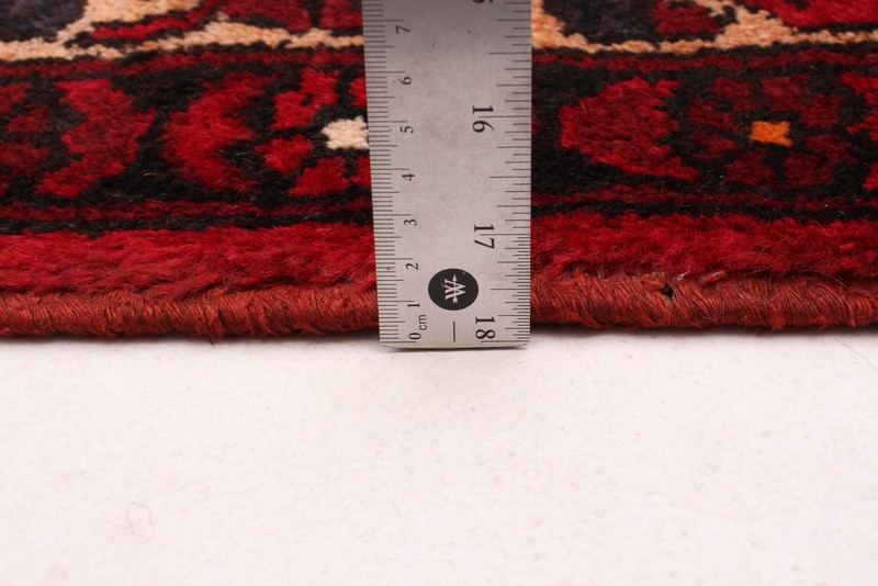 Vintage 4'2" x 6'9" Traditional Hand Knotted Vegetable Dye Wool Area Rug gallery