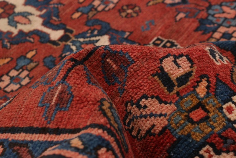 3'3" x 9'10" Vintage Hand-knotted Runner Rug Traditional Oriental Wool Carpet gallery