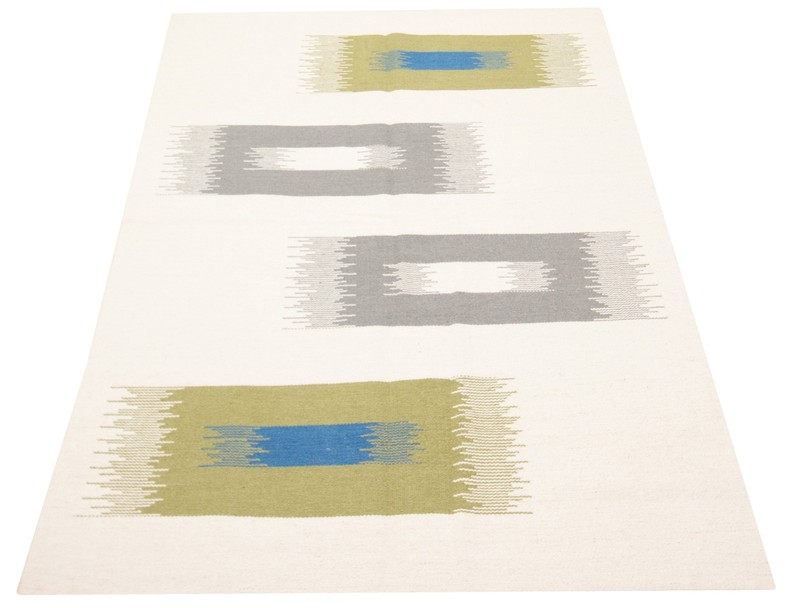 Vintage Hand Woven Area Rug 5'0" x 8'2" Traditional Wool Oriental Carpet gallery