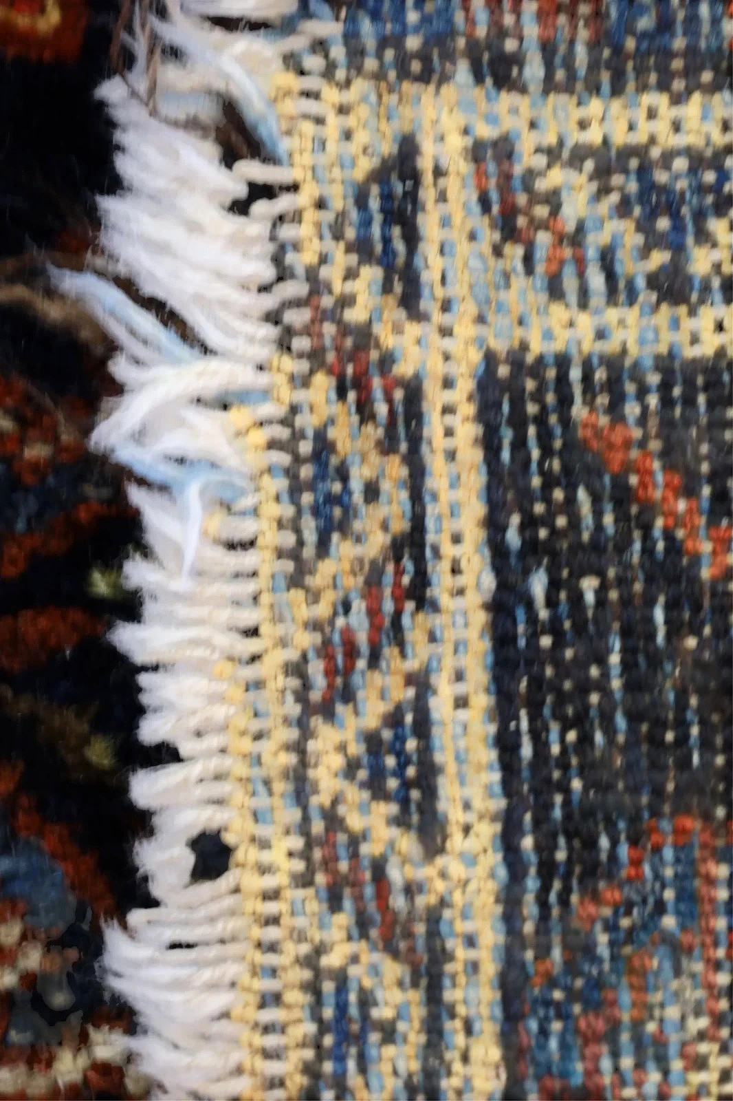 Antique Kurdish Village Rug, c.1920 | 4x6 gallery