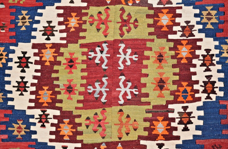 Fabulous Antique Cappadocia Rug 49'' x 79'' With Great Colors Taspinar Kilim gallery