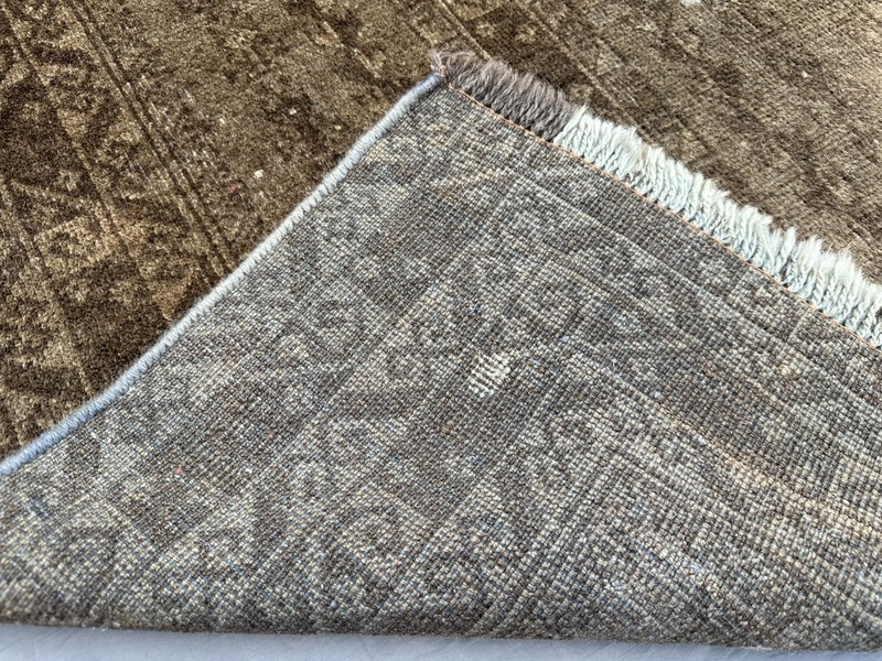 2'9 x 4'2 ft Vintage Afghan Hand Knotted Wool Rug, Tribal Oriental Faded Carpet gallery