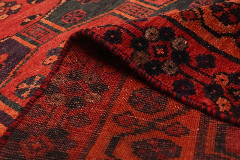 Traditional Vintage Hand-Knotted Area Rug 4'1" x 5'7" Oriental Wool Carpet gallery