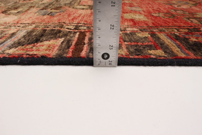 Vintage 4'2" x 6'11" Traditional Hand Knotted Vegetable Dye Wool Area Rug gallery