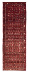 Vintage Hand-knotted Runner Rug 4’8″ x 13’6″ Traditional Oriental Wool Carpet